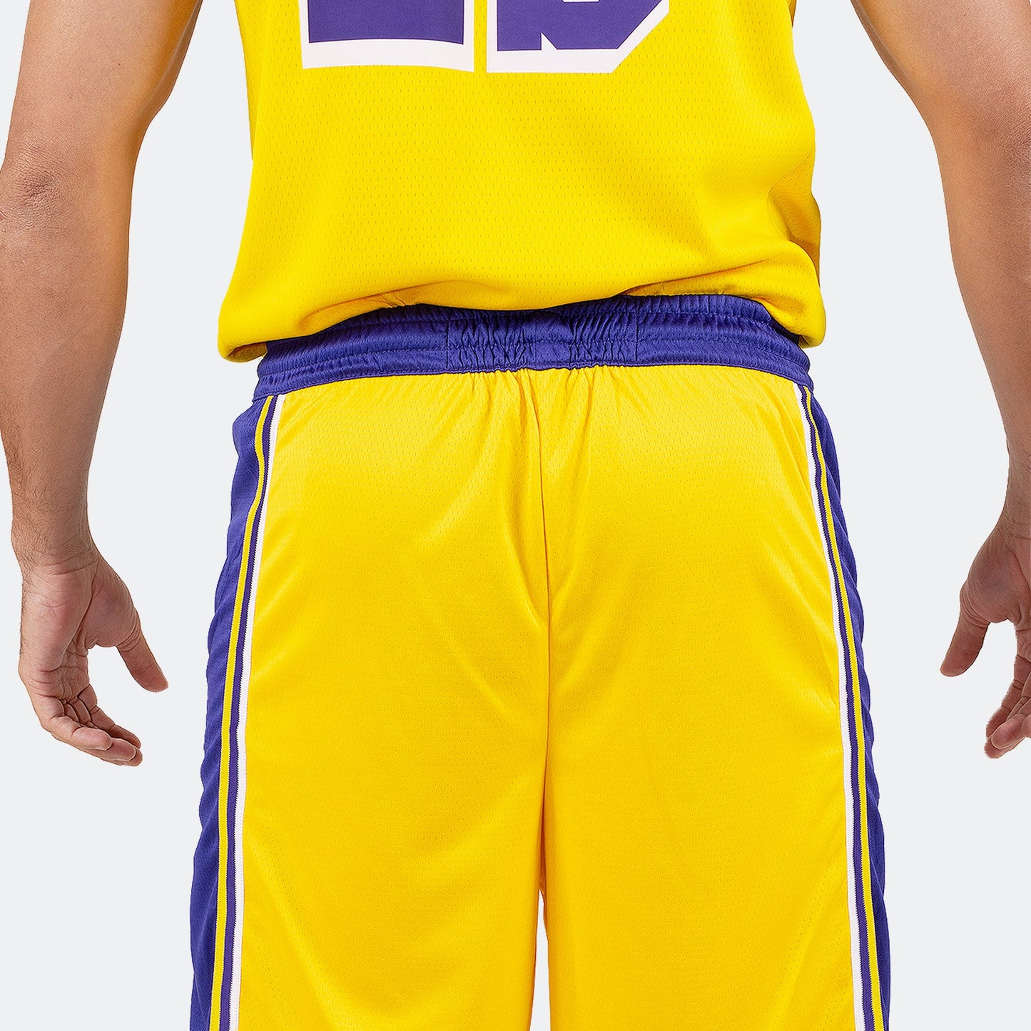 Los Angeles Lakers Men Yellow Shorts