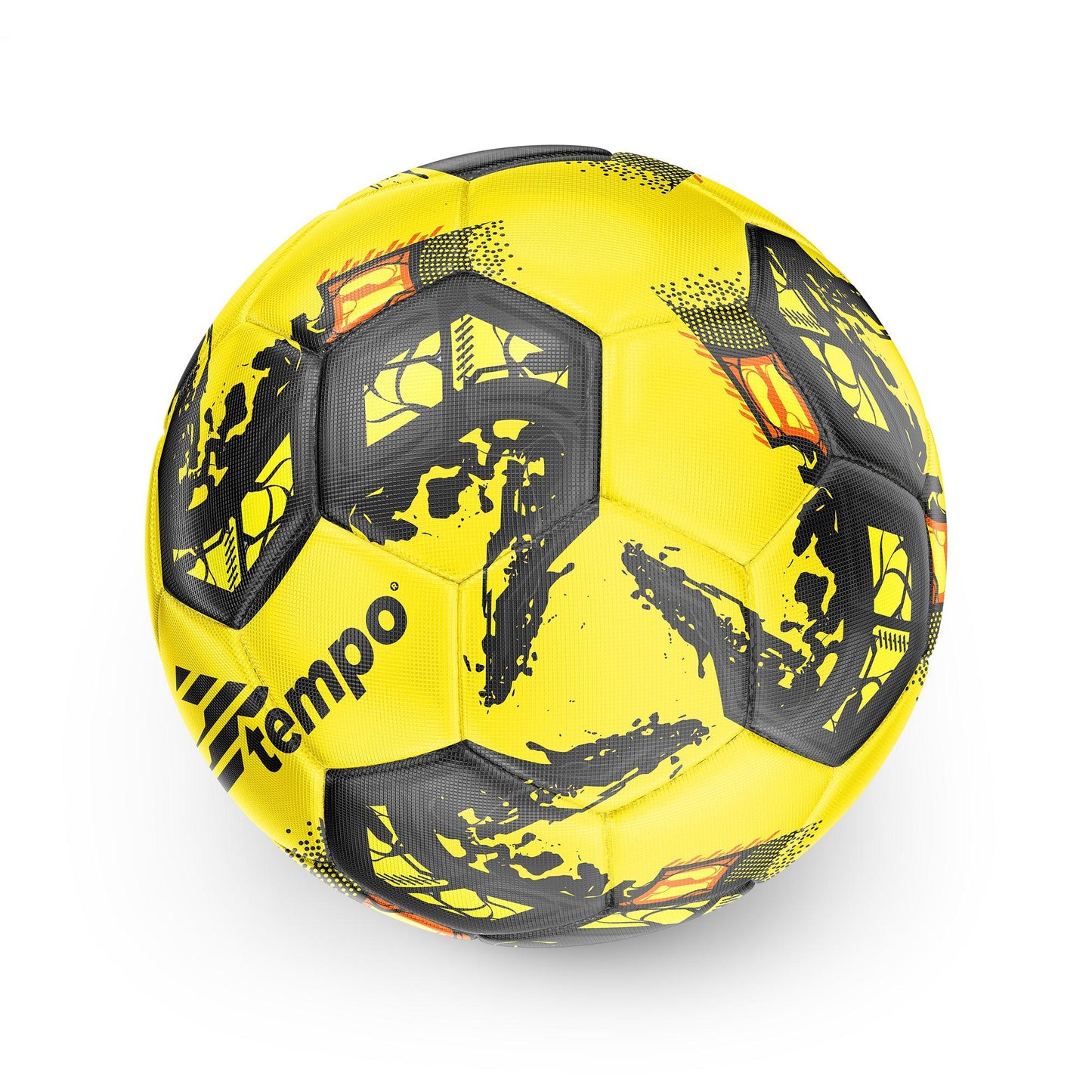 Tempo Football Ball BLAZE Team Yellow