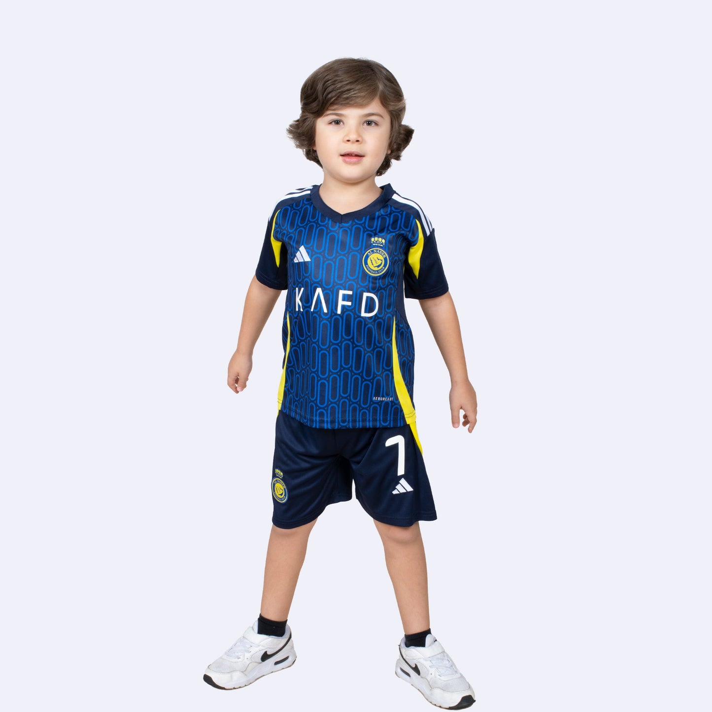 Al Nassr Saudi Club 24/25 Kids Away Ronaldo 7