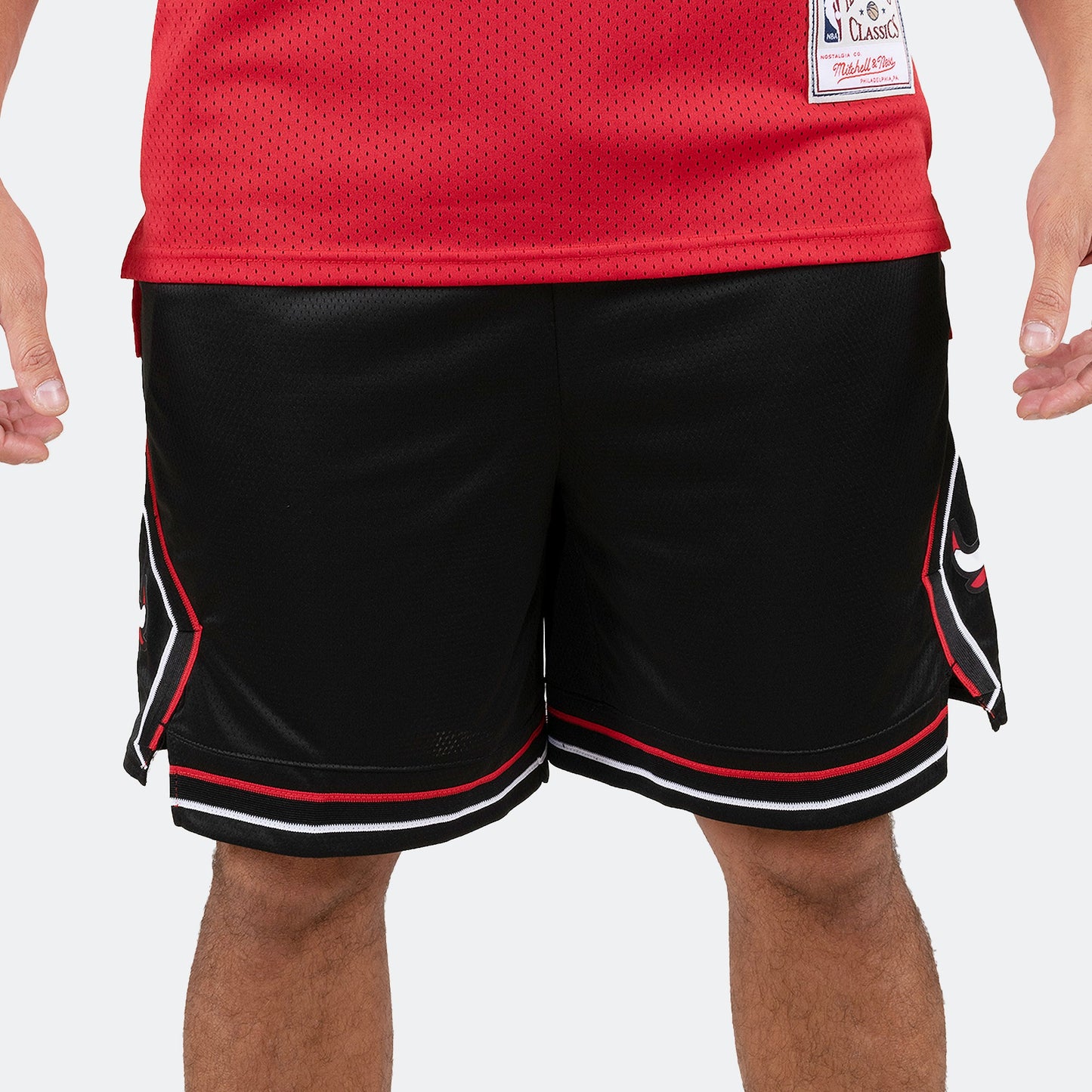 Chicago Bulls Men Black Shorts