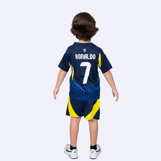 Al Nassr Saudi Club 24/25 Kids Away Ronaldo 7