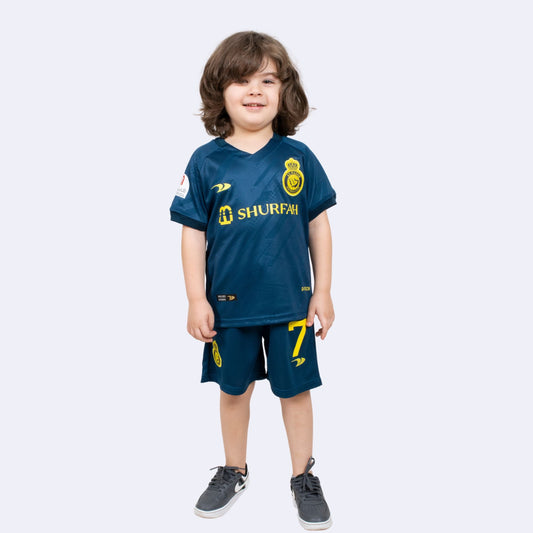 Al Nassr Saudi Club 22/23 Kids Away Kit