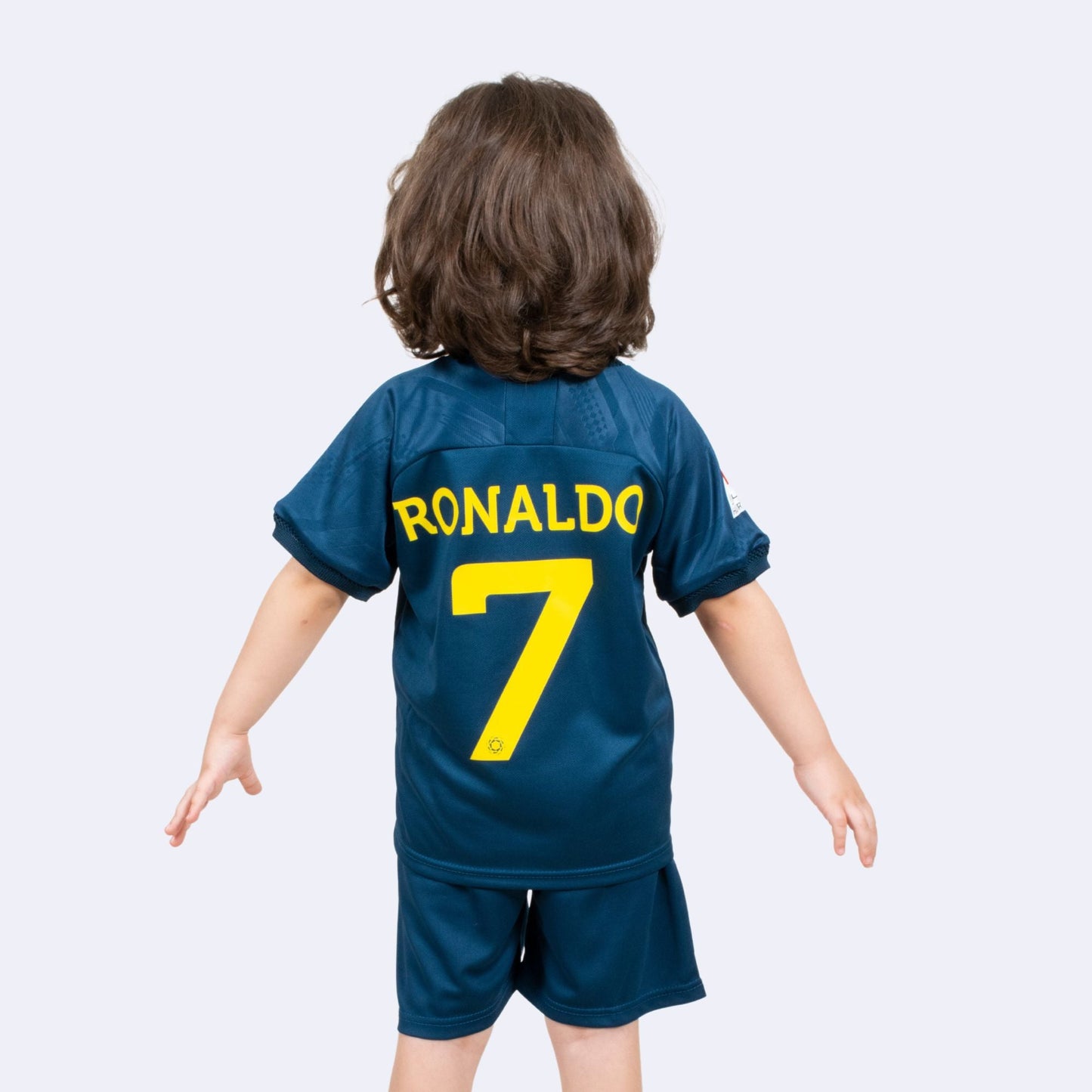 Al Nassr Saudi Club 22/23 Kids Away Kit