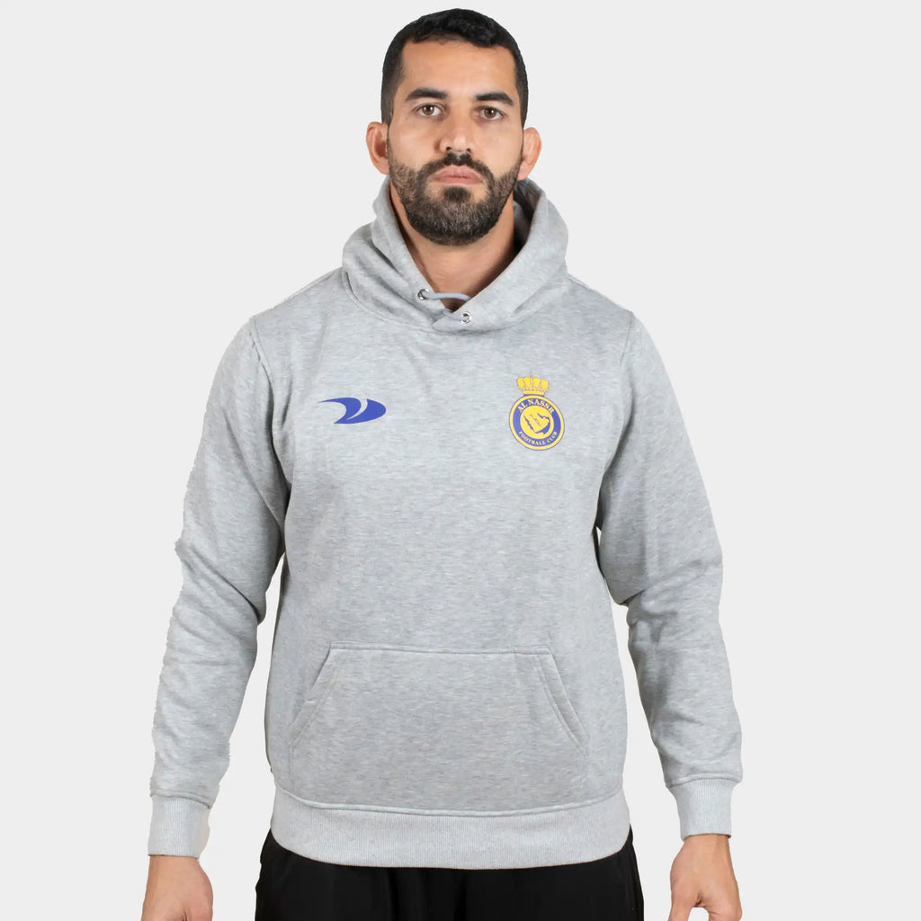 AL Nassr F.C Ronaldo 7 Grey Hoodie