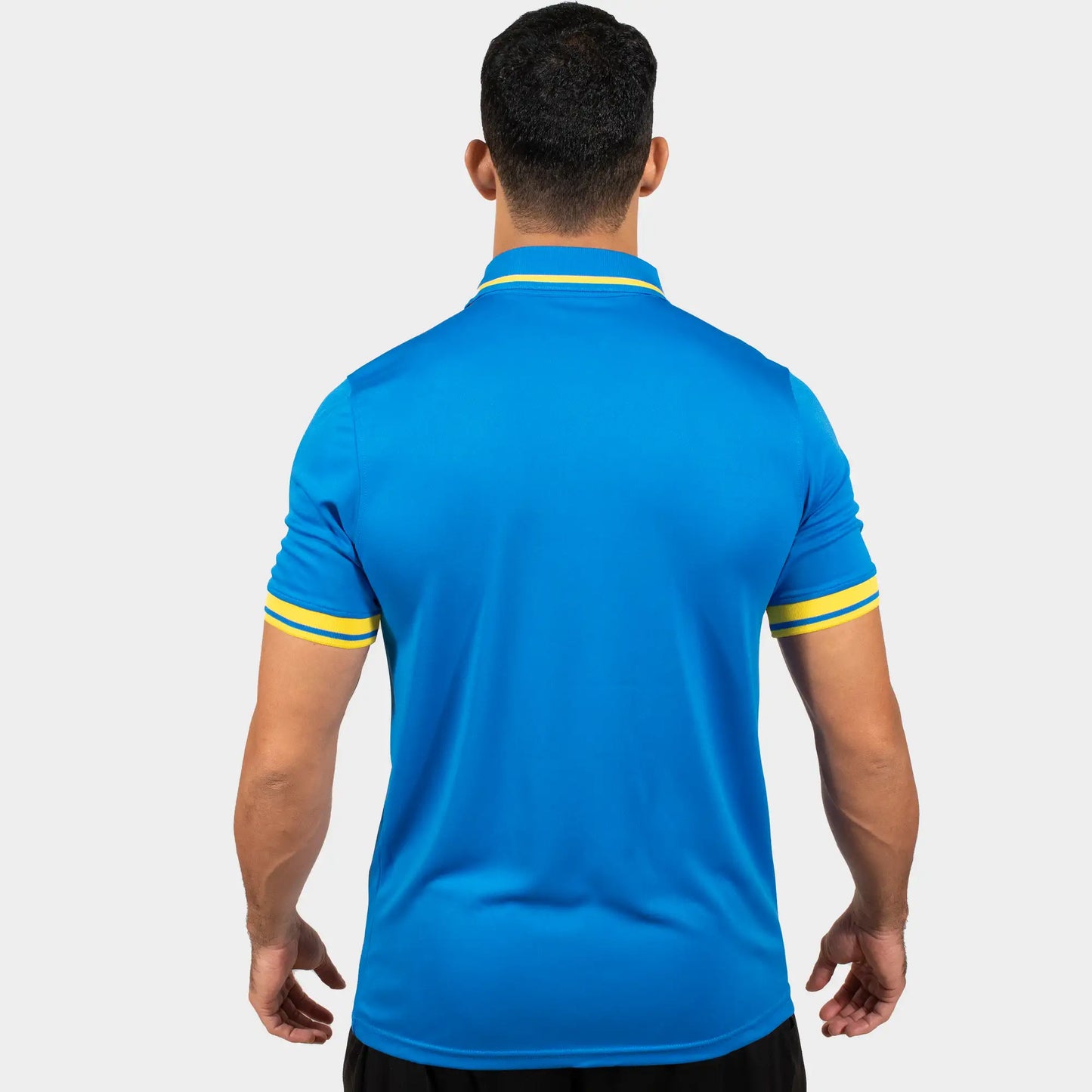 Brazil Men Polo Shirt Blue