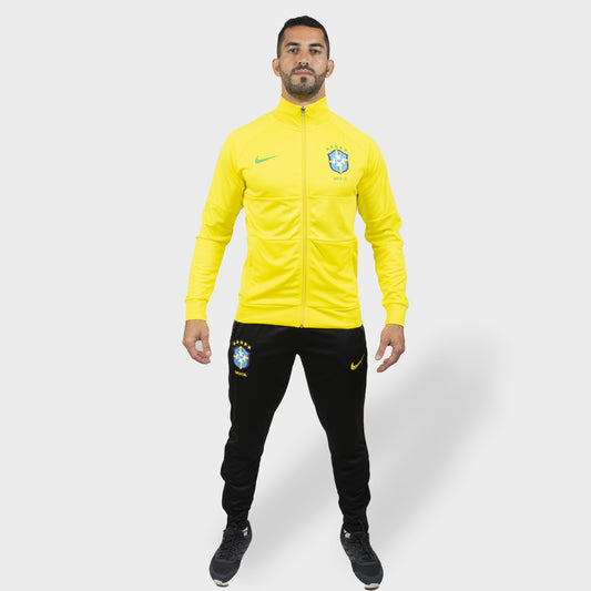 Brazil Men Tracksuit Yellow