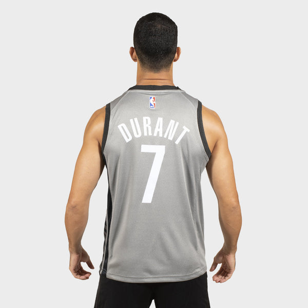 Brooklyn Nets Kevin Durant 7 Swingman Jersey - Statement Edition