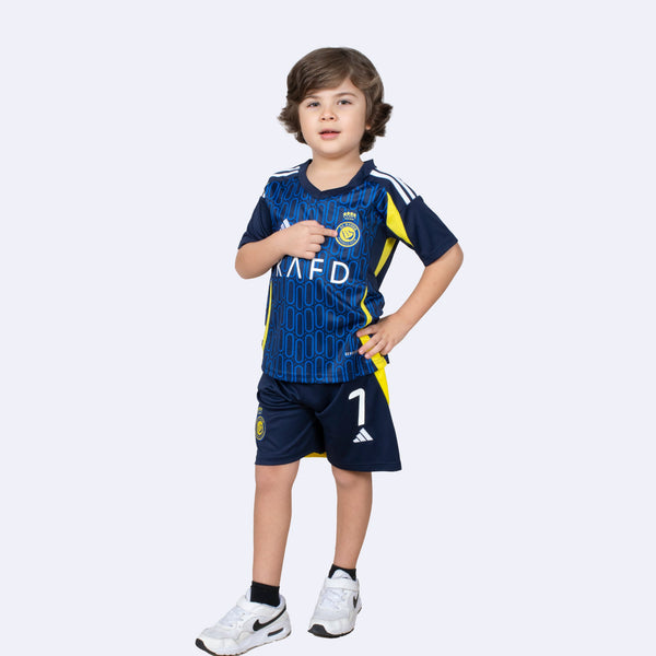 Al Nassr Saudi Club 24/25 Kids Away Ronaldo 7