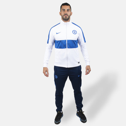 Chelsea Strike Drill White 20/21 Men Tracksuit