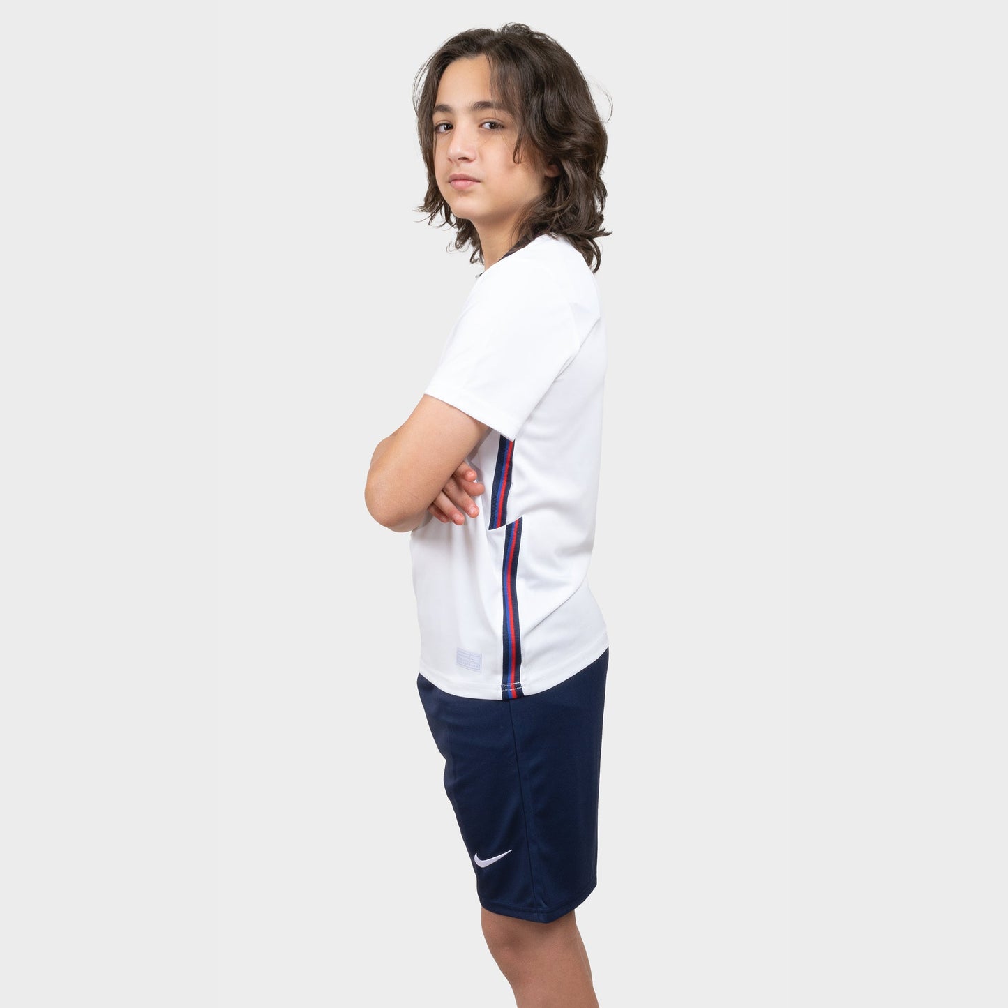 England 20/21 Kids Home Kit - Dark Blue Short