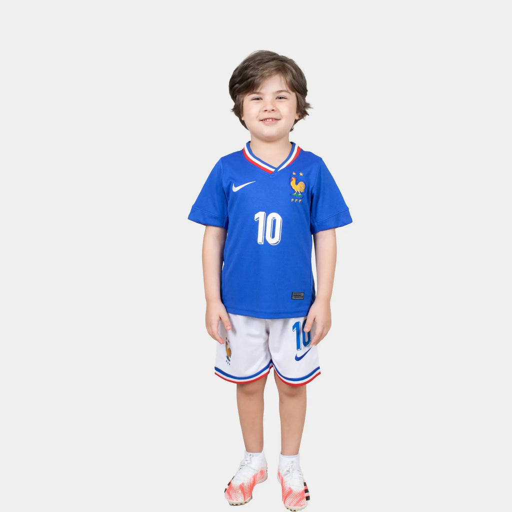 Mbappé France 24/25 Kids Home Kit