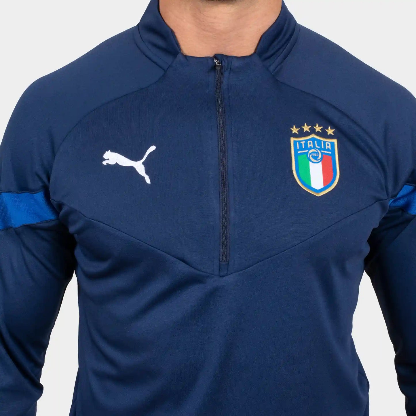 Italy 22/23 Men Tracksuit Dark Blue