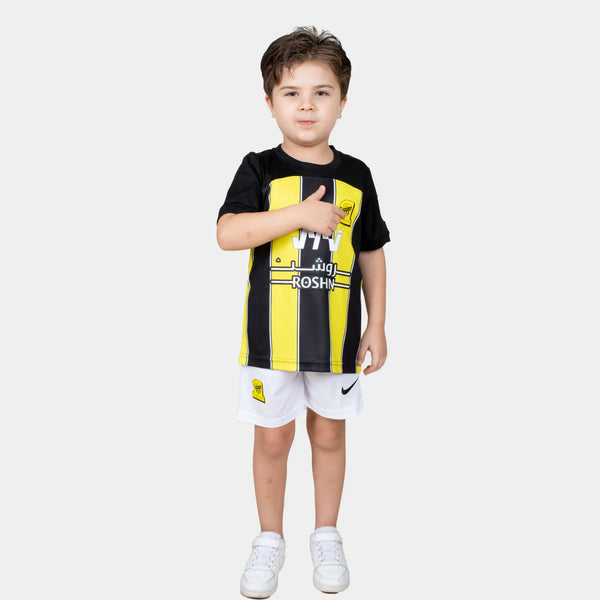 Al Ittihad Fc 23/24 -Home Kids Kit