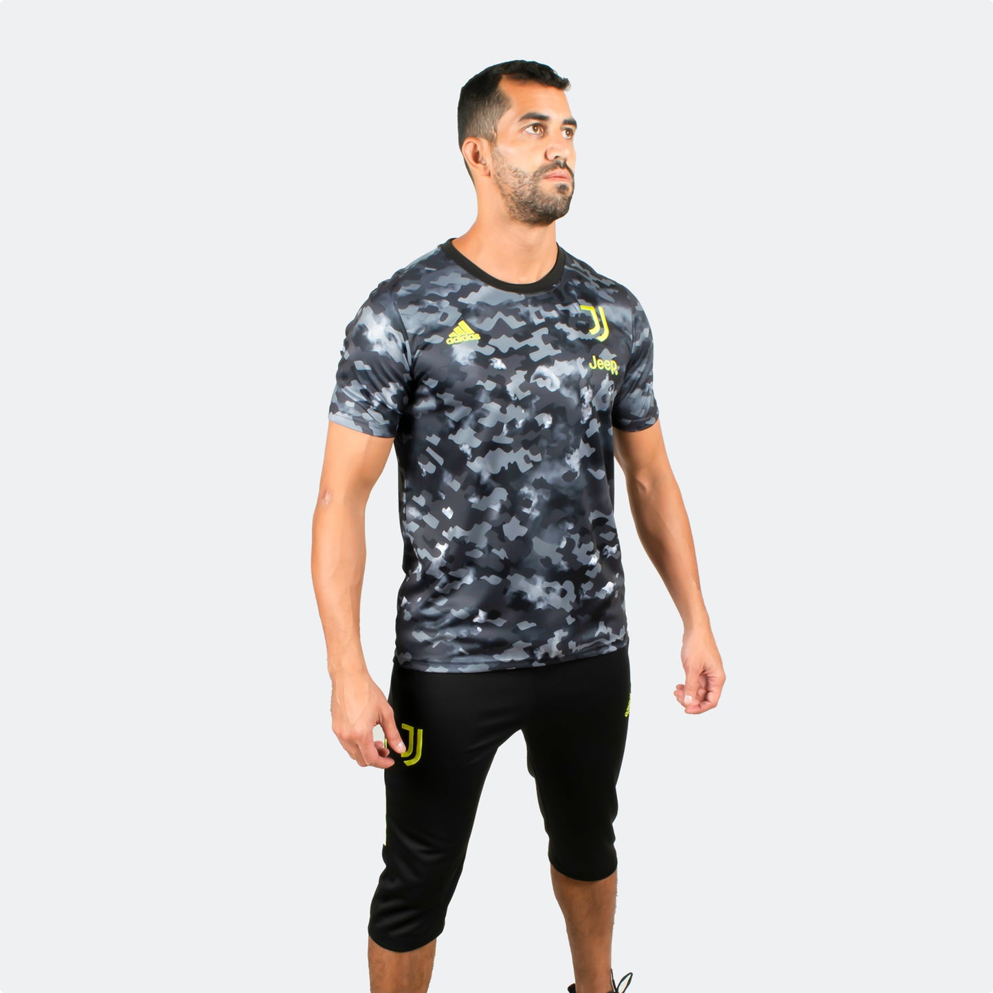 Juventus 20/21 Men Neon Black Training Set