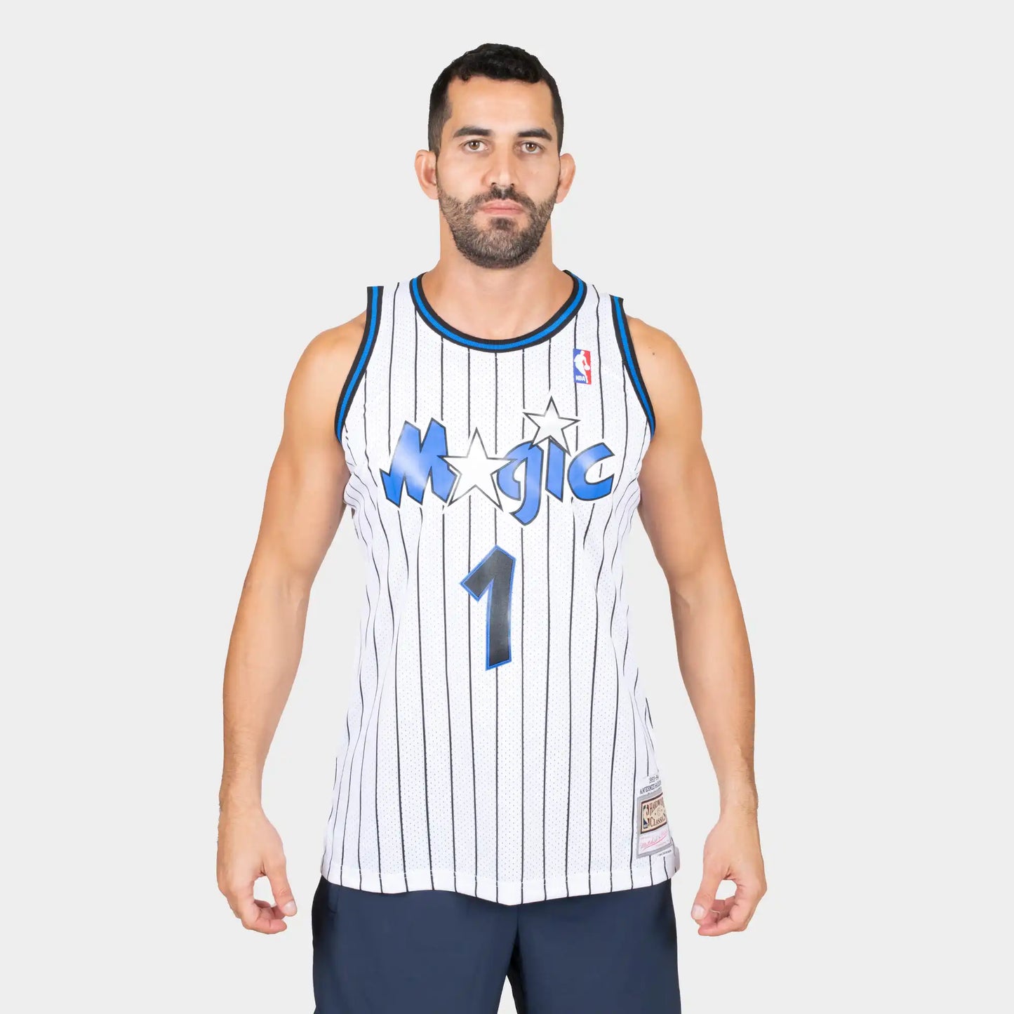 Hardaway Orlando Magic Swingman White Jersey