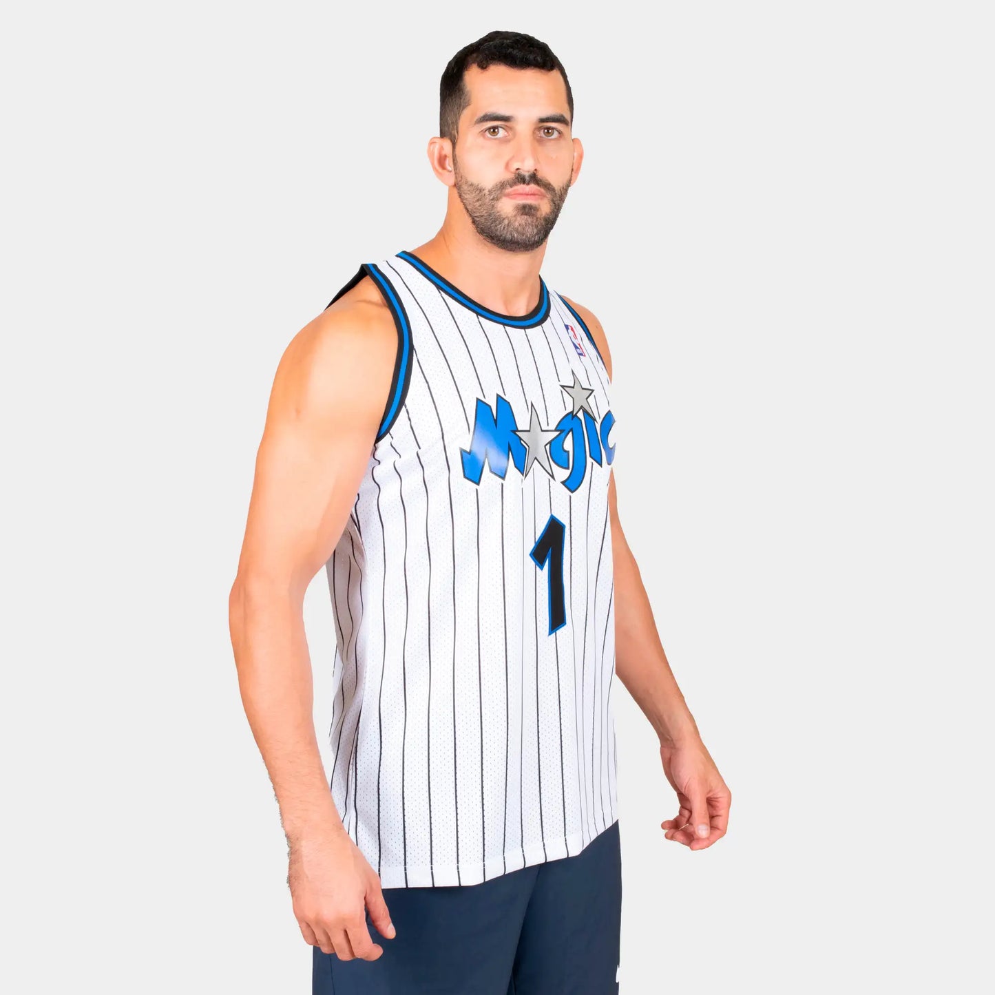 Hardaway Orlando Magic Swingman White Jersey