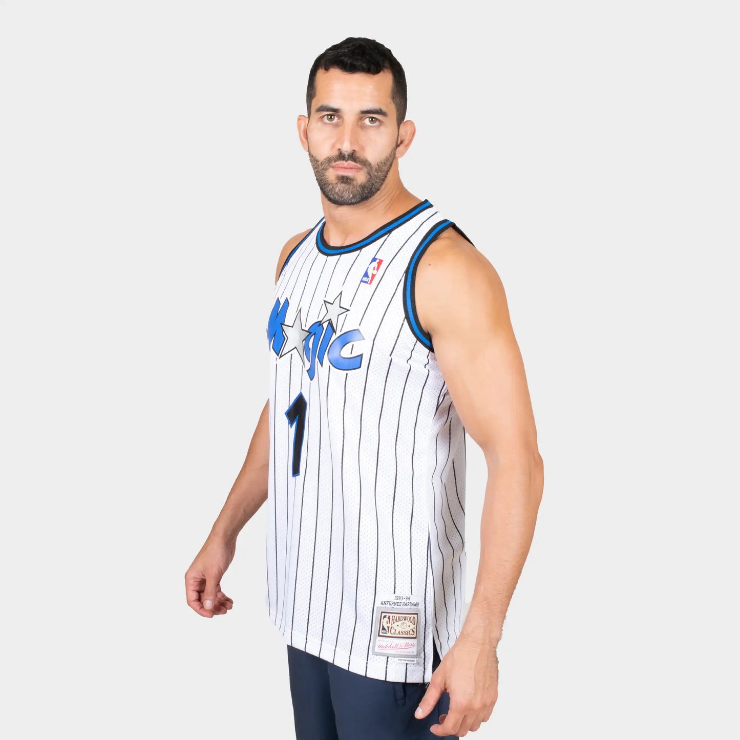 Hardaway Orlando Magic Swingman White Jersey