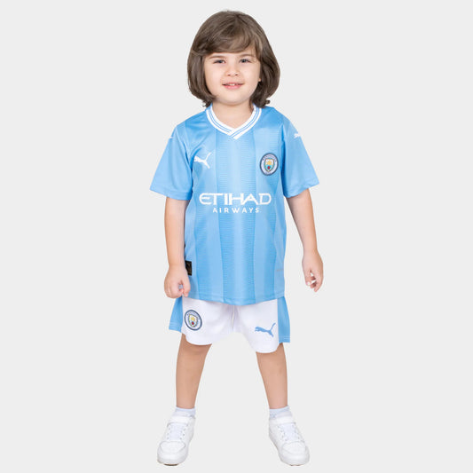 Manchester City 23/24 Kids Home Kit