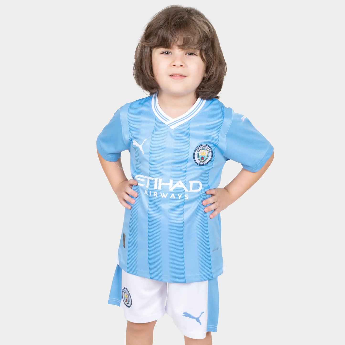 Manchester City 23/24 Kids Home Kit