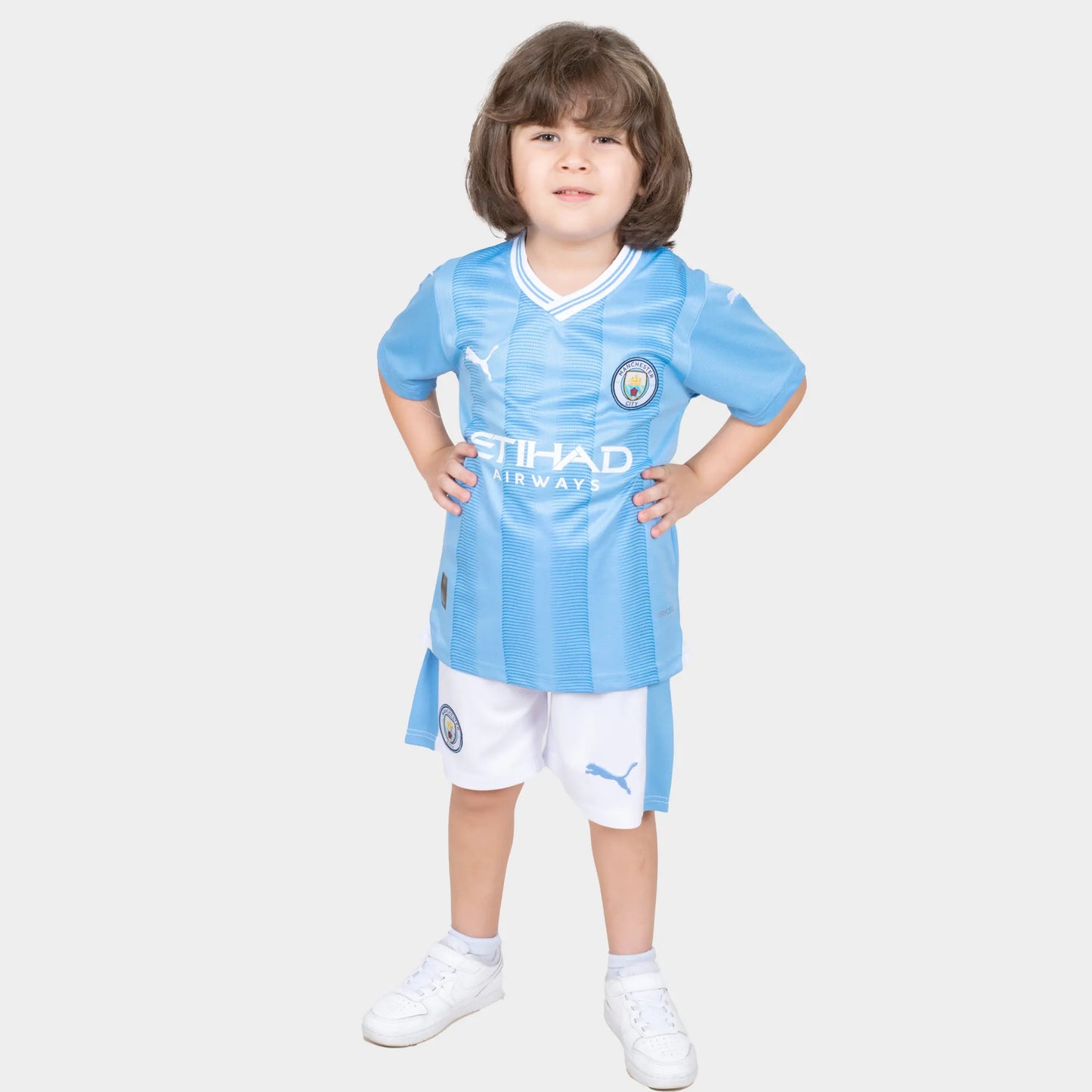 Manchester City 23/24 Kids Home Kit