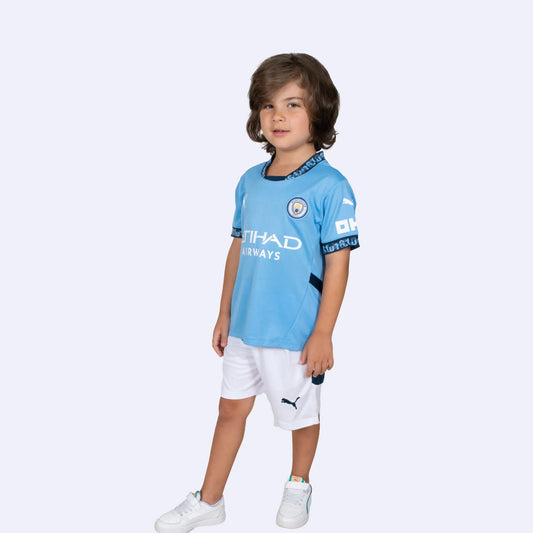 Manchester City 24/25 Kids Home Kit