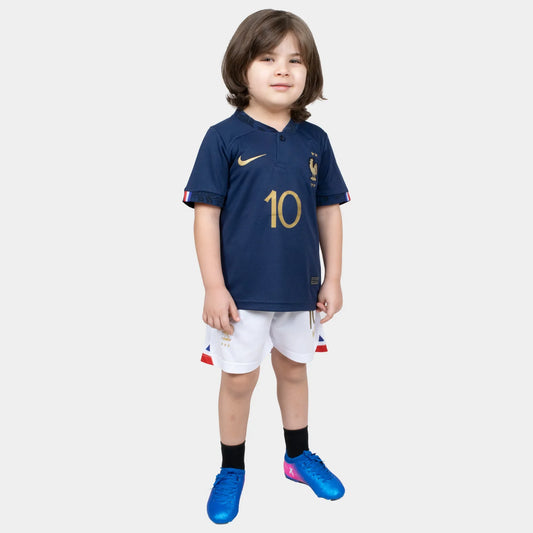 Mbappé France 22-23 Kids Home Kit