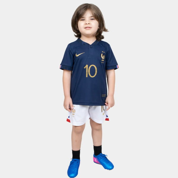 Mbappé France 22-23 Kids Home Kit