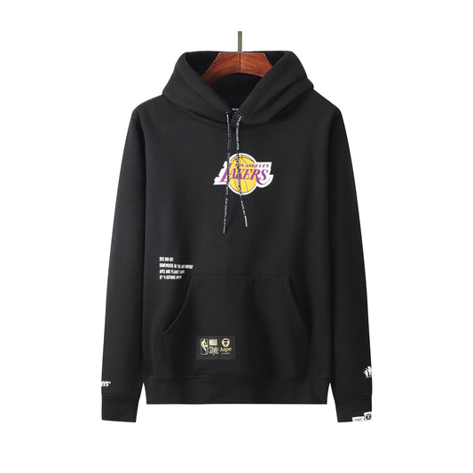 La Lakers Black Men Hoddie