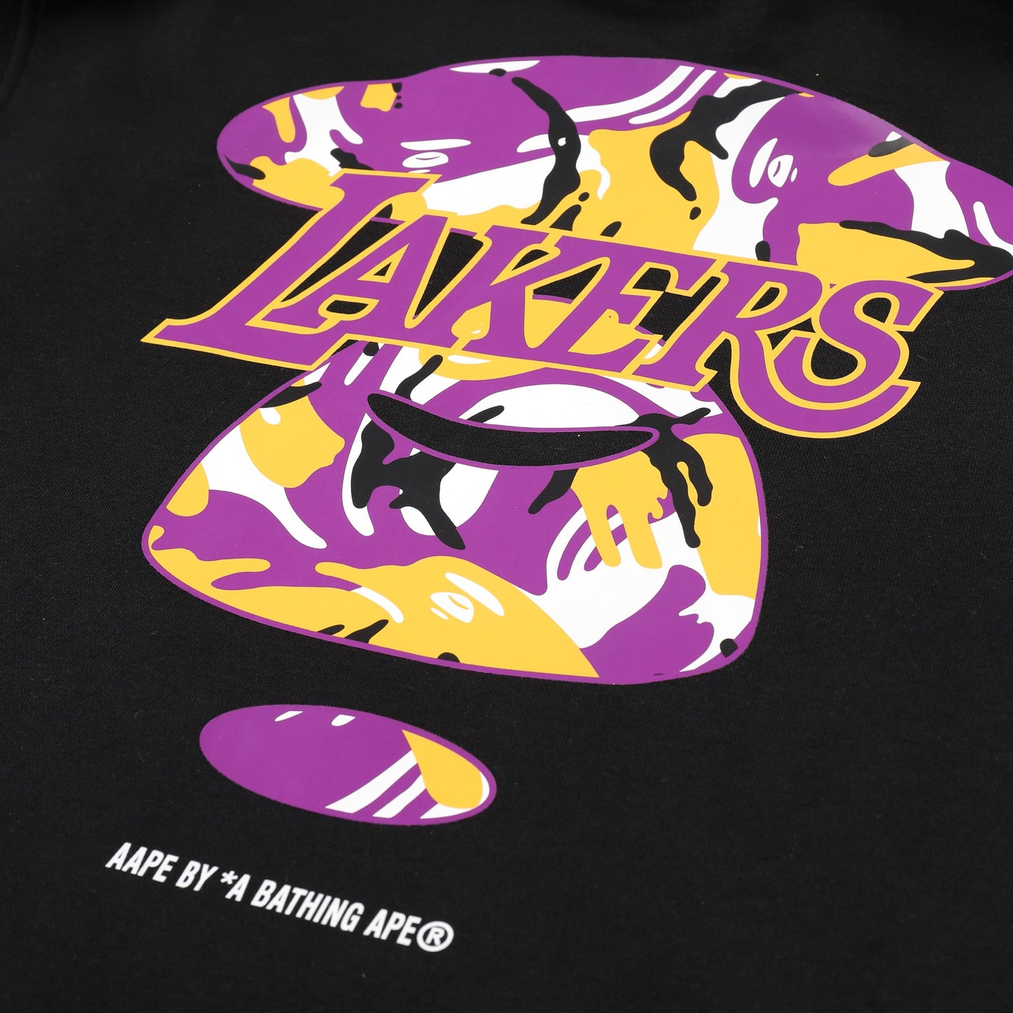 La Lakers Black Men Hoddie