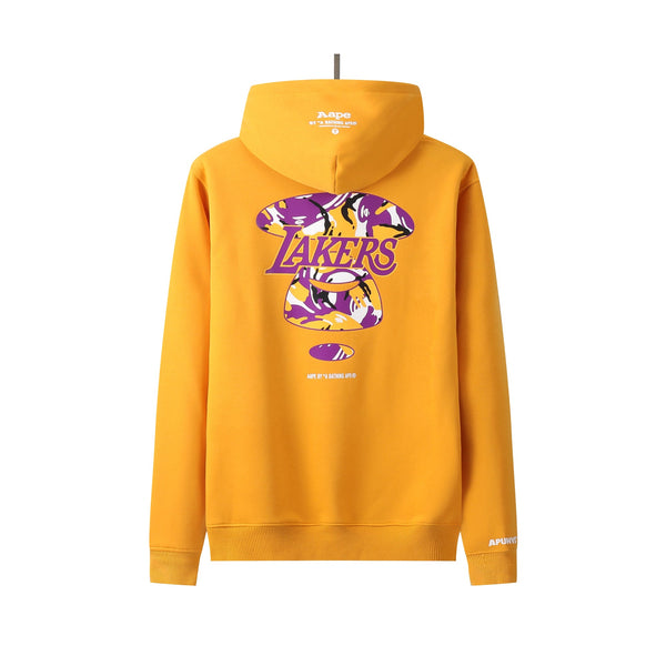 La Lakers Yellow Men Hoddie