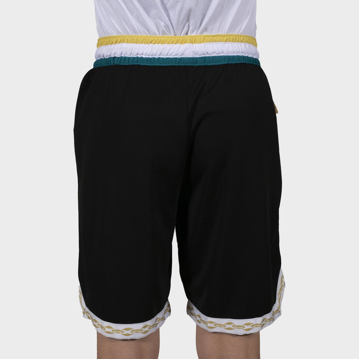 Men Black Basketball Short