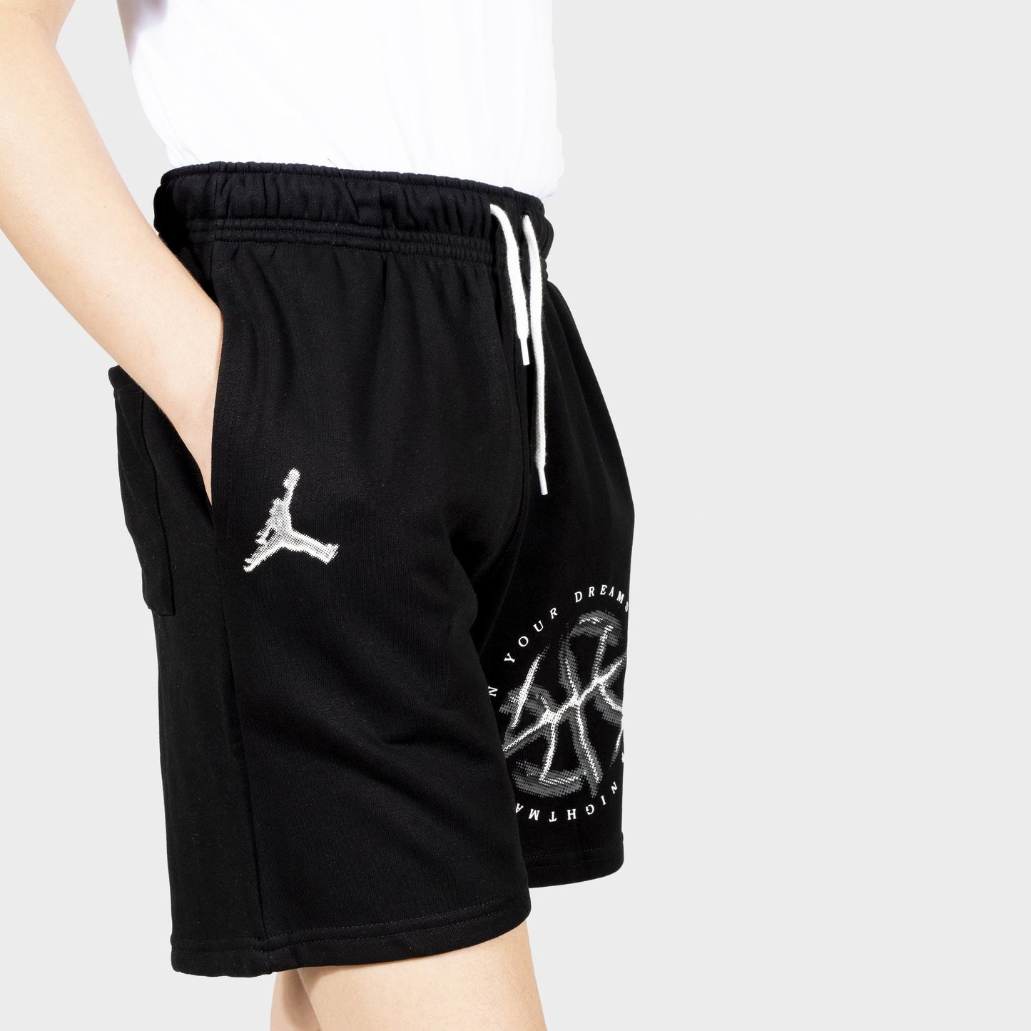 Men Jordan Court Black Shorts