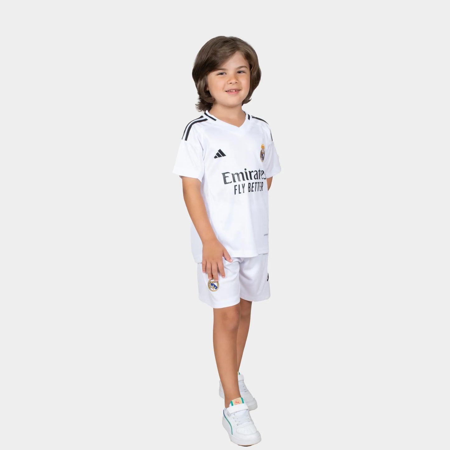 Real Madrid 24/25 Kids Home Kit