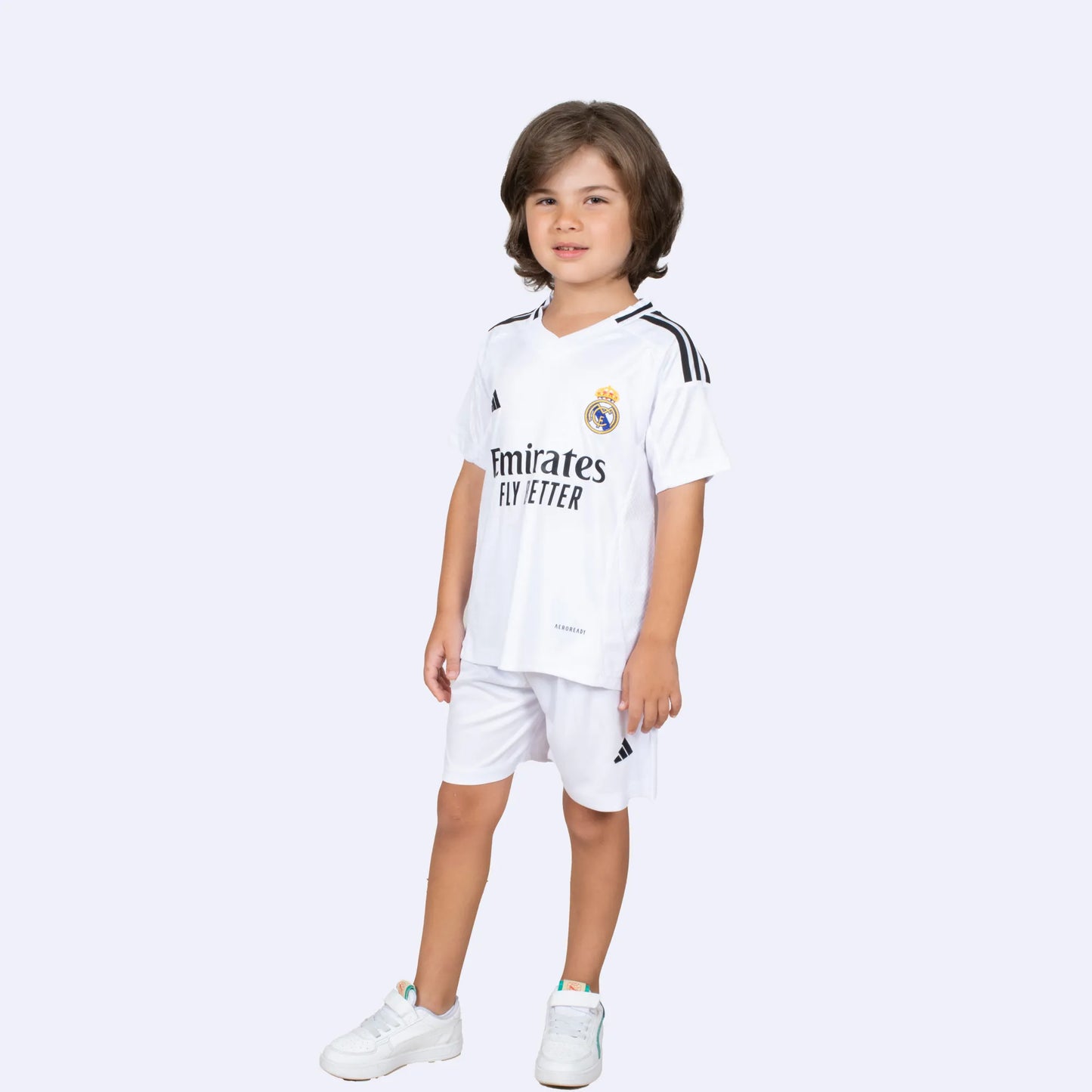 Real Madrid 24/25 Kids Home Kit