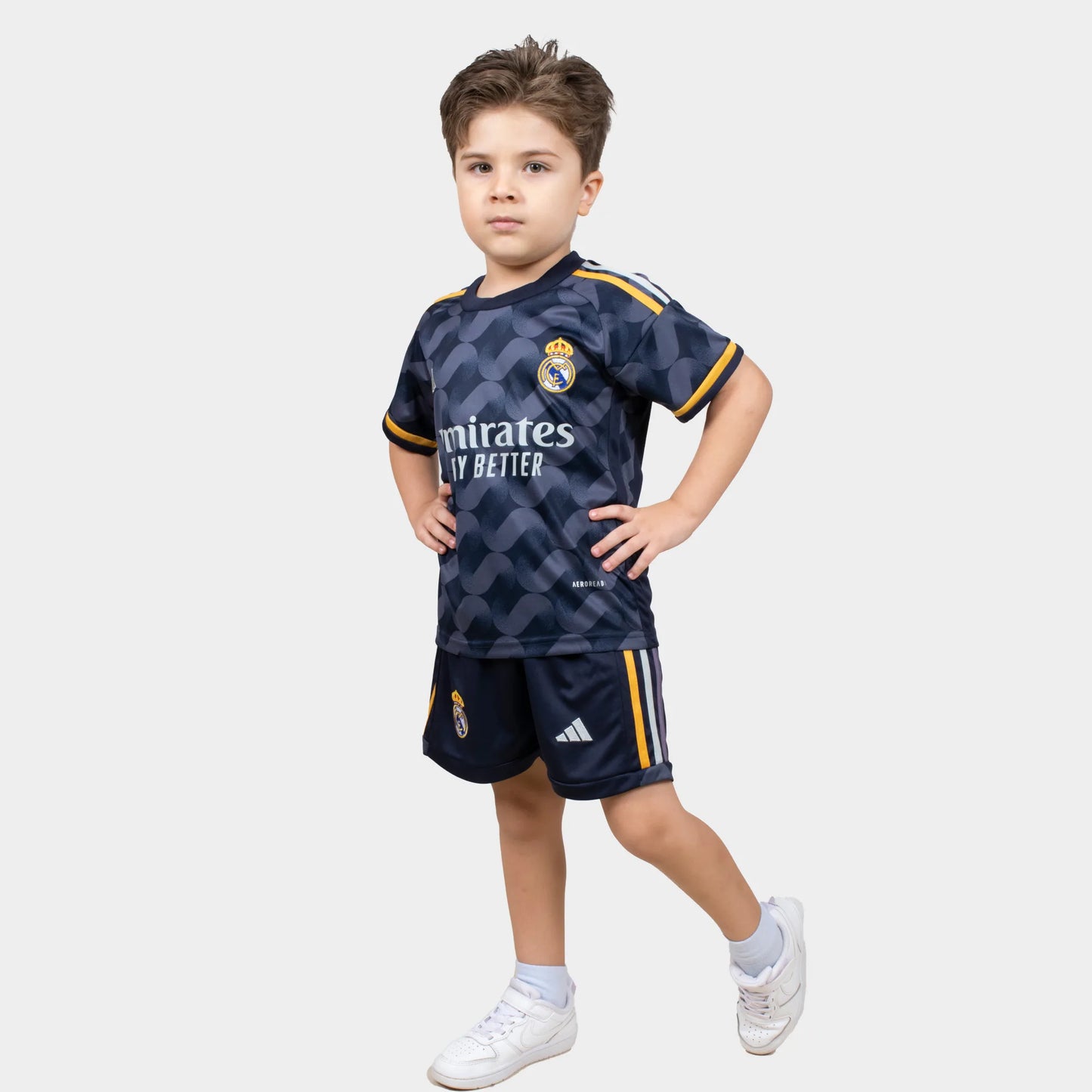 Real Madrid 23/24 Kids Away Kit