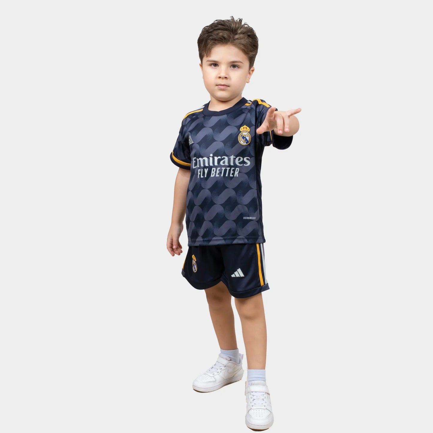 Real Madrid 23/24 Kids Away Kit