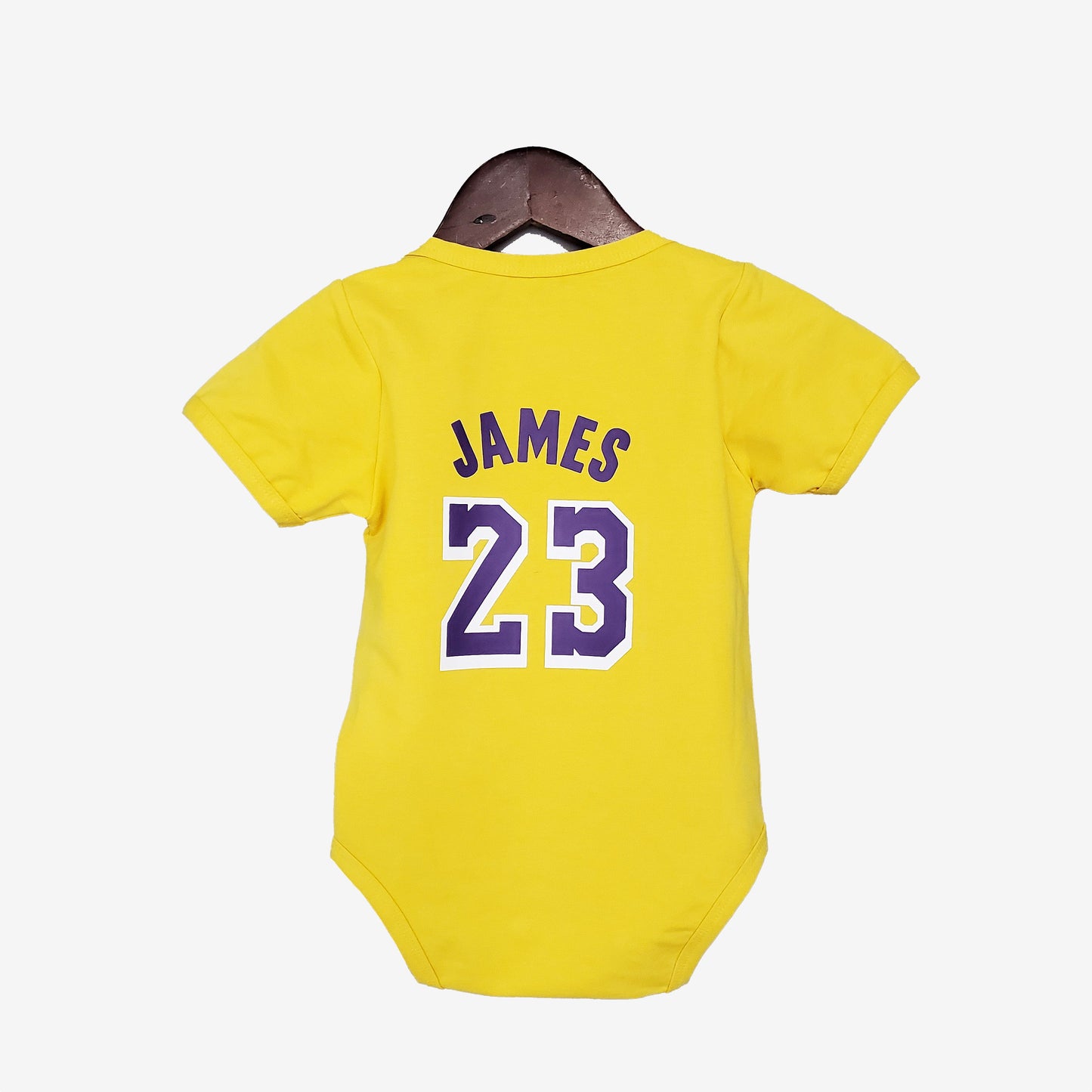 Lakers Baby Cotton Jersey Yellow