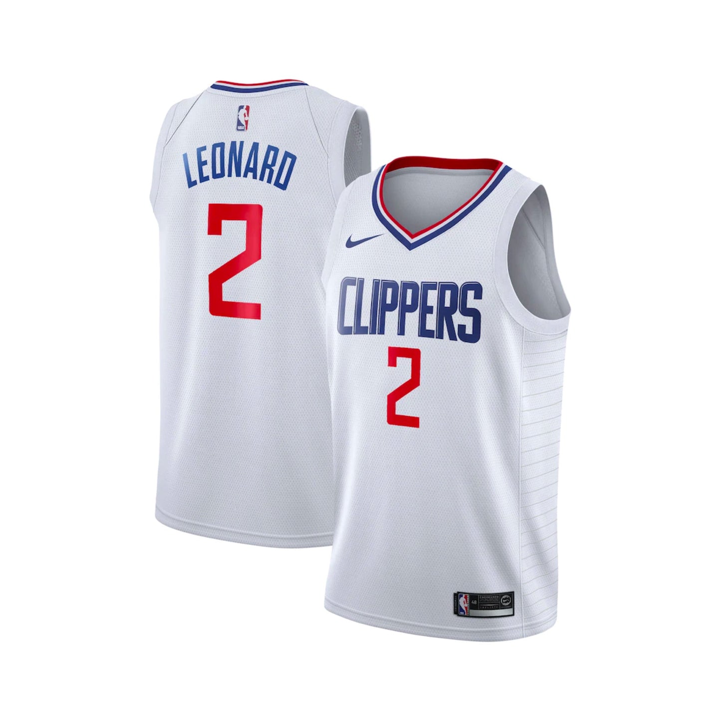 La Clippers Kawhi Leonard Jersey - White