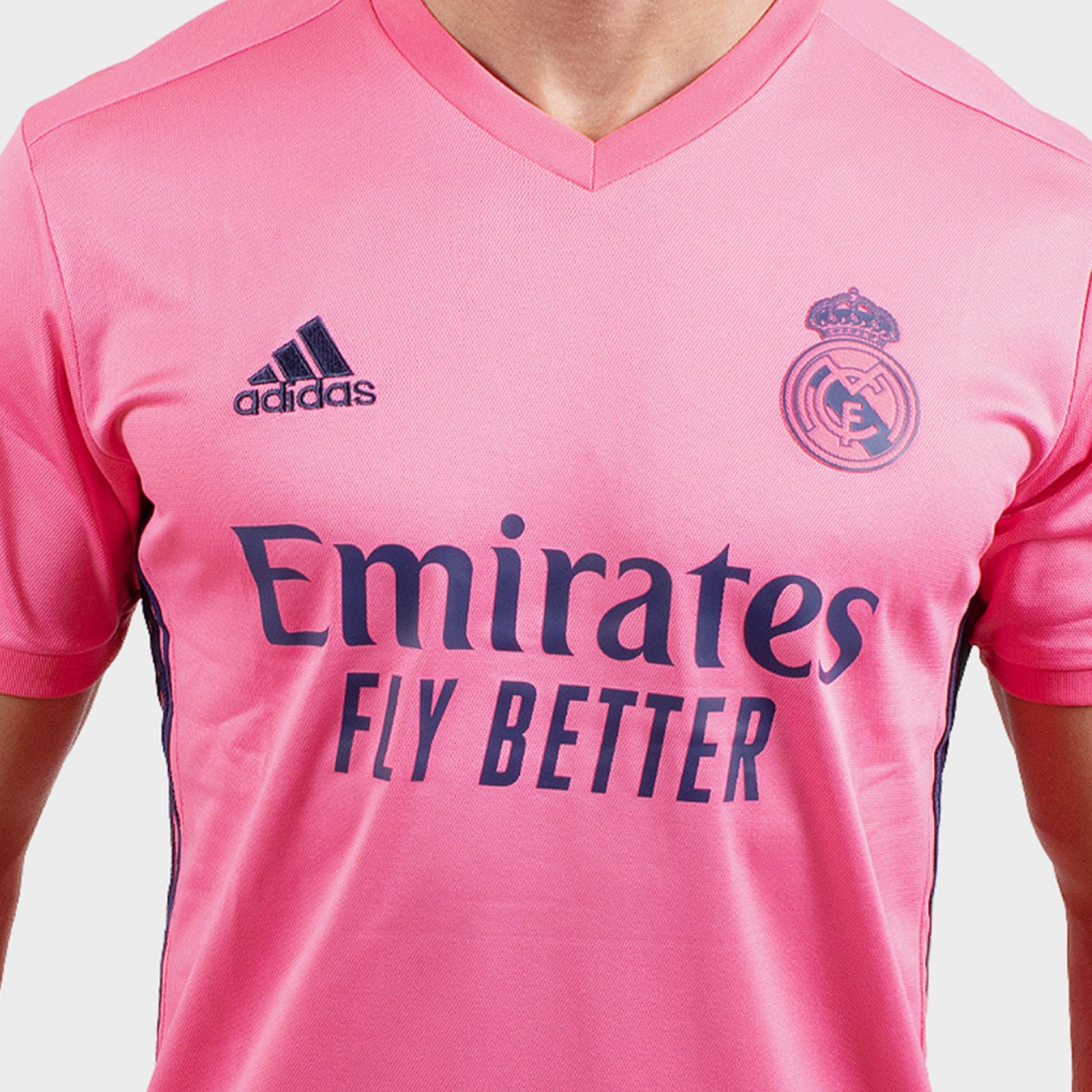 adidas Real Madrid Away Authentic Heat.Rdy Shirt 20/21 Pink Jersey